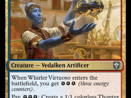 Whirler Virtuoso (Ripple Foil) [Modern Horizons 3 Commander] Discount