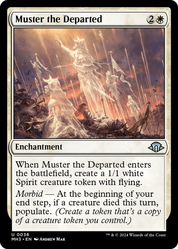 Muster the Departed [Modern Horizons 3] Cheap