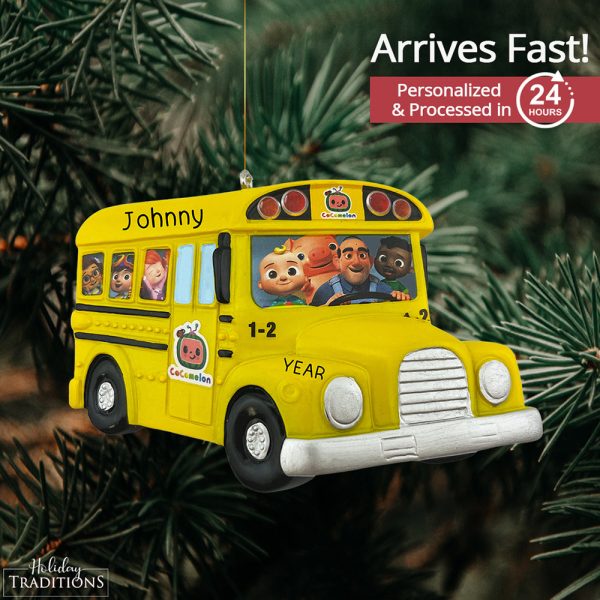 CoComelon School Bus Christmas Ornament Fashion