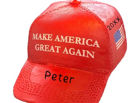 MAGA hat Trump 2024 Personalized Ornament Cheap