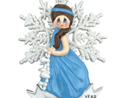 Snow Princess Girl Christmas Ornament Online Hot Sale