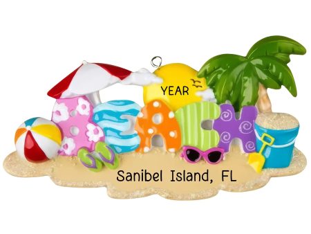 Beach Fun Christmas Ornament Online Sale