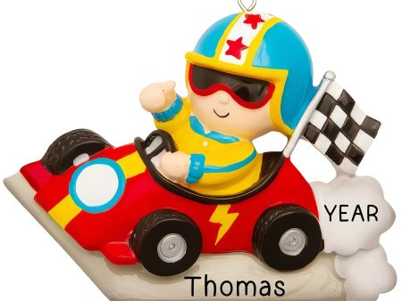 Go-Kart Race Car Christmas Ornament Fashion