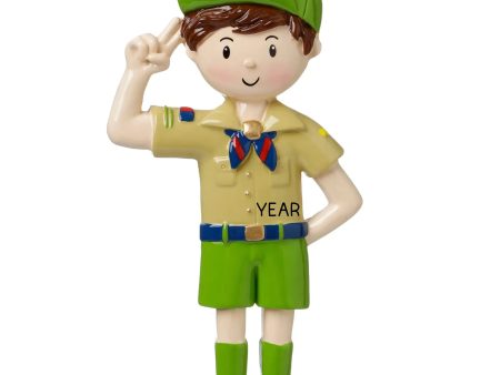 Boy Scout Tan Christmas Ornament Sale