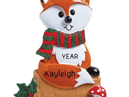 Fox Christmas Ornament Online Sale