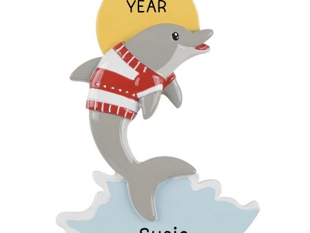 Dolphin Splash Christmas Ornament Online