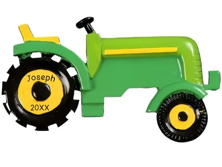 Farm Tractor Christmas Ornament - Green For Cheap