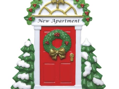 New Apartment Personalized Ornament - Red Door Cheap