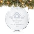 1st Christmas in New Home Personalized Ornament - Glass Online Hot Sale