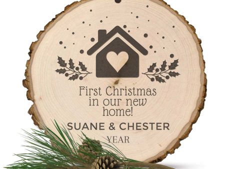 First Personalized New Home Personalized Ornament For Cheap