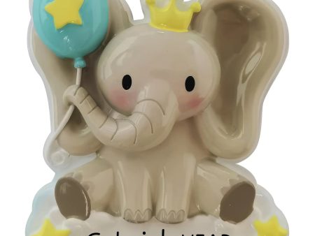 Baby Boy Elephant Christmas Ornament Fashion