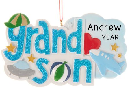 Grandson Christmas Ornament Sale