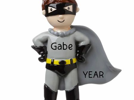 Super Hero Batman Style Christmas Ornament Supply