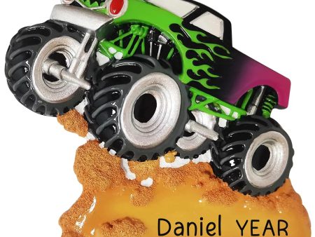 Grave Digger Monster Truck Muddin  Christmas Ornament Online Sale