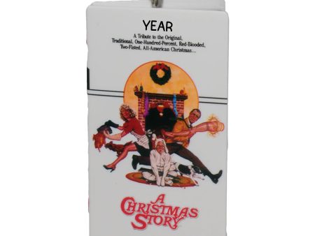 A Christmas Story Movie VHS Tape Ornament Supply