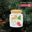 Cookie Jar Family of 4 Christmas Ornament For Sale