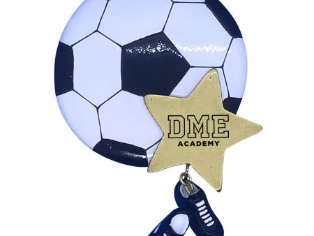 DME Soccer Star Ornament Online now