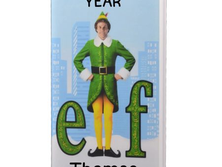 Buddy The Elf Disney Christmas Ornament - VHS Tape For Discount