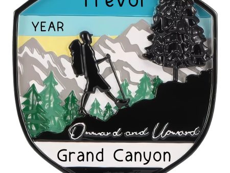 Hiking Adventure Personalized Ornament Online now