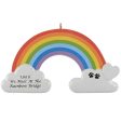 Pet Rainbow Bridge Memorial Personalized Ornament For Sale