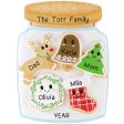 Cookie Jar Family of 5 Christmas Ornament Online now