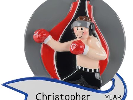 Boxing Guy Personalized Ornament For Discount