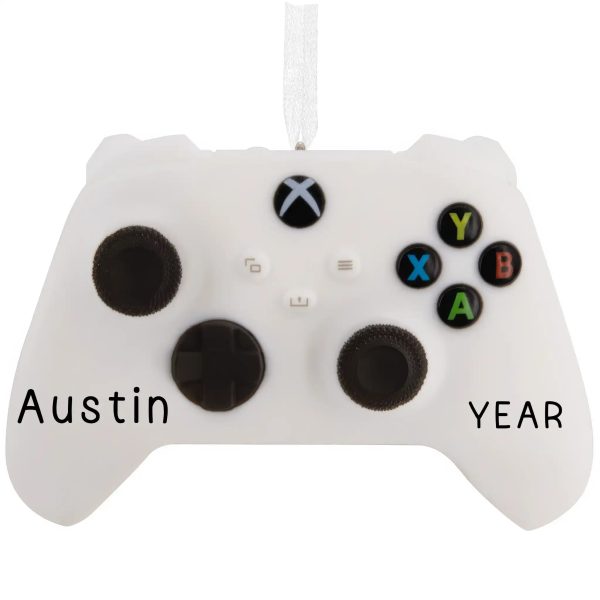 XBox Themed Video Game Controller 3D Christmas Ornament Supply