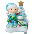 Blue Baby s 1st Christmas Ornament - Tree Decor Cheap