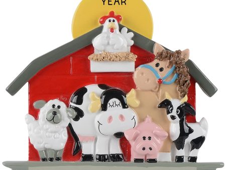 Barnyard Farm Animals Christmas Ornament Online Hot Sale