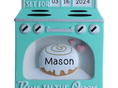 Bun In The Oven Expecting Personalized Ornament For Discount