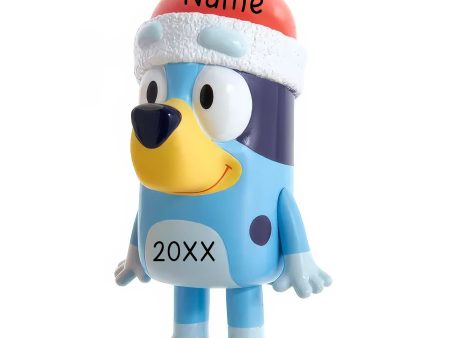 Bluey Personalized Ornament - Santa Hat Sale