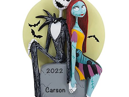 Jack and Sally Nightmare Before Christmas Ornament Online now