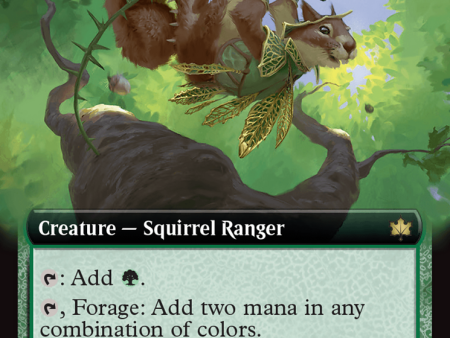 Thornvault Forager (BLB-364) - Bloomburrow: (Extended Art) Foil [Rare] Sale