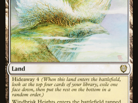 Windbrisk Heights (ONC-174) - Phyrexia: All Will Be One Commander [Rare] For Discount