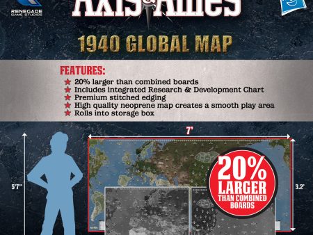 Axis & Allies 1940 Global Map Online Hot Sale