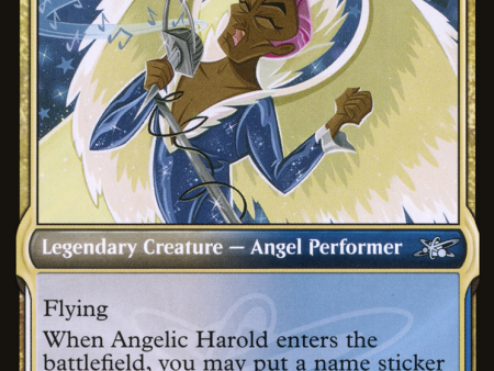 Angelic Harold (UNF-255) - Unfinity: (Showcase) Foil [Uncommon] Fashion