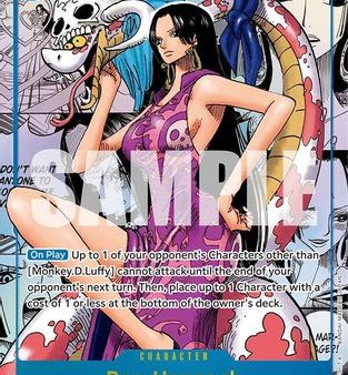 Boa Hancock (051) (Parallel) (Manga) (OP07-051) - 500 Years in the Future Foil [Super Rare] Sale