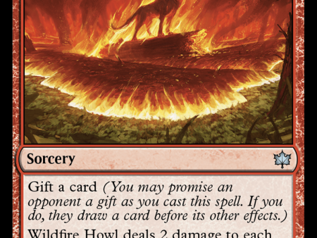 Wildfire Howl (BLB-162) - Bloomburrow Foil [Uncommon] For Cheap