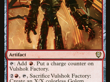 Vulshok Factory (ONC-016) - Phyrexia: All Will Be One Commander [Rare] Cheap