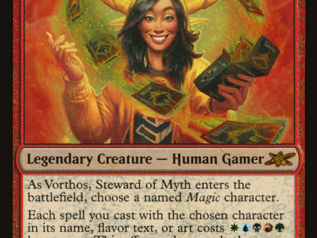 Vorthos, Steward of Myth (UNF-412) - Unfinity Galaxy Foil [Mythic] Online