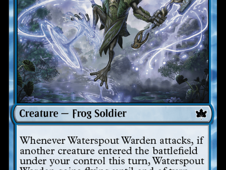 Waterspout Warden (BLB-080) - Bloomburrow [Common] Sale