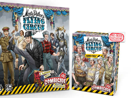 Zombicide: Monty Python s Flying Circus Expansion + Gummby Pack (Kickstarter Edition) Fashion