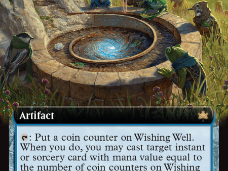 Wishing Well (BLB-358) - Bloomburrow: (Extended Art) Foil [Rare] Hot on Sale