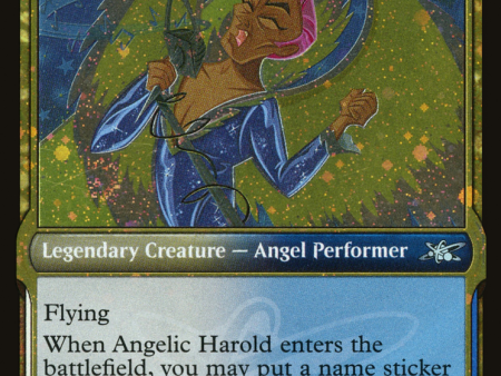 Angelic Harold (UNF-506) - Unfinity: (Showcase) Galaxy Foil [Uncommon] Supply