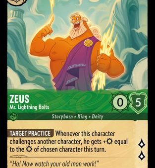 Zeus - Mr. Lightning Bolts (92 204) - Ursulas Return Cold Foil [Super Rare] For Discount