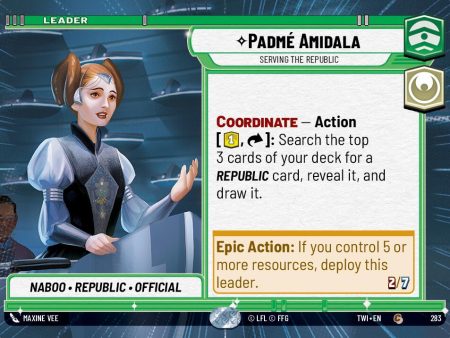 Padmé Amidala - Serving the Republic (Hyperspace) (283) [Twilight of the Republic] Online