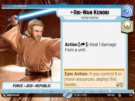 Obi-Wan Kenobi - Patient Mentor (Hyperspace) (278) [Twilight of the Republic] Fashion