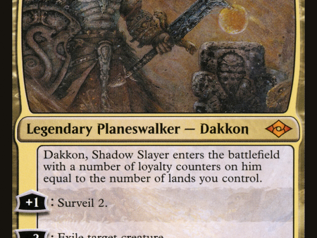 Dakkon, Shadow Slayer (MH2-192) - Modern Horizons 2 [Mythic] For Discount