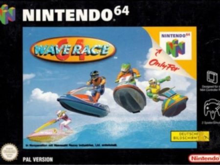 WAVE RACE 64  - N64 (W BOX & MANUAL) For Cheap