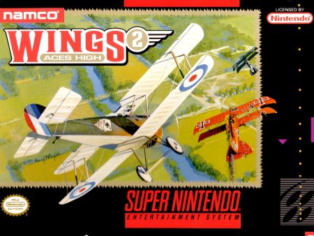 WINGS 2: ACES HIGH  - SNES (W BOX) on Sale